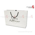 White Cardboard Paper Custom Printed Paper Bags With Logo P